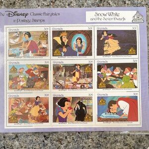 Collector’s set of Disney Classic Fairytales postage stamps